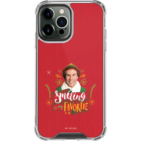 Elf Smiling is my Favorite iPhone 13 Pro Max Clear Case
